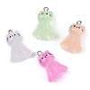 10Pcs Luminous Resin Pendants RESI-YW0004-54-2