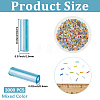 3000Pcs Transparent Colours Rainbow Glass Bugle Beads GLAA-PA0001-84-2