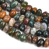 Natural Indian Agate Beads Strands G-RM250109-B7-3