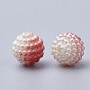 Imitation Pearl Acrylic Beads OACR-T004-10mm-10-2