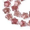 Natural Strawberry Quartz Beads Strands G-T138-183-3