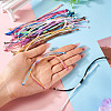 30Pcs 10 Color Nylon Bracelets Making BJEW-TAC0041-5