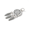 S925 Sterling Silver Pendant STER-H115-10A-AS-2