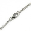 Trendy Unisex 304 Stainless Steel Cable Chain Necklaces NJEW-L043-16P-3