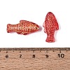 Baking Paint Transparent Glass Beads DGLA-N018-22D-2