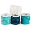 40 Yards 4 Colors Single Face Velvet Ribbon SRIB-TA0001-33B-3