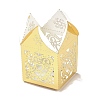Laser Cut Paper Hollow Out Heart & Flowers Candy Boxes CON-C001-06-3