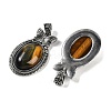 Natural Tiger Eye Pendants G-I370-09AS-09-2