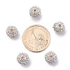 Alloy Rhinestone Beads RB-A034-10mm-A28S-2