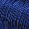 Round Nylon Satin Rattail Cord NWIR-WH0009-15A-10-3