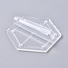 Acrylic Transparent Pressure Plate DIY-WH0158-46B-2