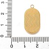 304 Stainless Steel Pendants STAS-F349-03G-09-3