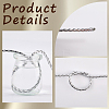 5M Braided Round PU Leather Jewelry Cord OCOR-GF0004-96A-04-5