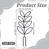 12Pcs ABS Plastic Plant Climbing Trellis AJEW-GO0005-43-2