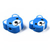 Handmade Polymer Clay Beads LS-CLAY-S096-004G-3