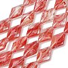 Transparent Handmade Lampwork Beads LA-CBAF0C8-02A-1