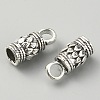Zinc Alloy Cord End FIND-WH0144-86F-AS-1