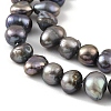 Dyed Natural Cultured Freshwater Pearl Beads Strands PEAR-A006-08E-4