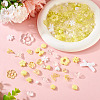 100G Transparent & Opaque Acrylic Beads TACR-TA0001-57F-6