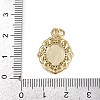Brass Micro Pave Cubic Zirconia Pendants KK-D409-43G-A-3