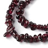 Natural Garnet Beads Strands G-G0003-B25-4