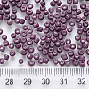 6/0 Baking Paint Glass Round Seed Beads SEED-S036-01C-18-3