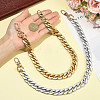 2Pcs Acrylic Linking Bag Extender Chains HJEW-FS00091-01-4