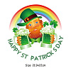 Saint Patrick's Day Theme PET Sublimation Stickers PW-WG34539-18-1