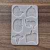 Medical Theme DIY Silicone Badge Reel Ornament Molds DIY-G079-05C-1