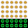 50G Luminous Transparent Acrylic Beads OACR-TAD0001-01D-1