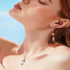 36Pcs 6 Colors Alloy Enamel Pendants ENAM-LP0002-34-3
