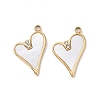 Natural White Shell Pendants STAS-J400-29G-2