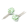 Handmade Polymer Clay Rhinestone Beads CLAY-Z006-02C-2