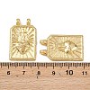 Brass Pendants KK-L255-22G-03-3
