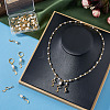 30Pcs 3 Styles Natural Cultured Freshwater Pearl & 201 Stainless Steel Moon Pendants PALLOY-TAC0317-7