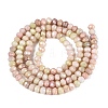 Ombre Effect Dyed Glass Beads Strands GLAA-C023-02-C20-2