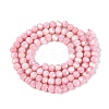 Anti-Tarnish Electroplate Glass Beads Strands EGLA-T021-4mm-15-04-2