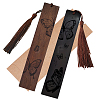 CRASPIRE 1 set Rosewood & African Blackwood Bookmarks Set AJEW-CP0001-78G-1