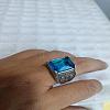 316L Stainless Steel & Cubic Zirconia Men's Vintage Carved Finger Rings FS-WG82D33-82-1