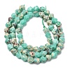 Synthetic Shoushan Stone Beads Strands G-Z119-A01-01A-4