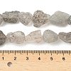 Natural Black Soya Bean Beads Strands G-M453-B01-5