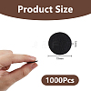 1000Pcs Flat Round Felt Fabric DIY-DC0003-89A-2