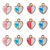 Alloy Enamel Pendants ENAM-CJ0001-28-5