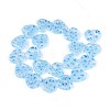 Handmade Millefiori Glass Beads Strands LAMP-T021-29D-2