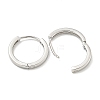 Brass Hoop Earrings EJEW-L211-08C-P-2