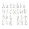 26Pcs 26 Styles 925 Sterling Silver Charms STER-B010-03S-1
