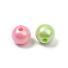 Opaque Acrylic Imitation Pearl Beads OACR-B031-55-8mm-2