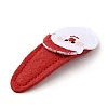 Christmas Santa Claus Non Woven Fabric Snap Hair Clips PHAR-G006-01P-4