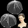 Polyester Mesh Bridal Veils AJEW-WH0470-10A-7