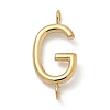 304 Stainless Steel Letter Connector Charms LS-STAS-M108-01G-07-1